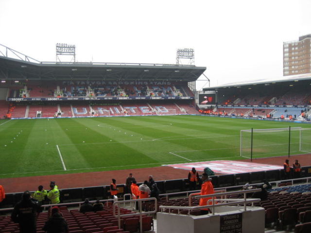 The pitch at Upton Park before the match